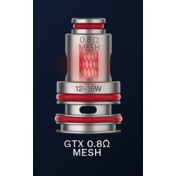 Resistencia VAPORESSO - GTX MESH Coil/ 0.80 Ohms (12-20W)