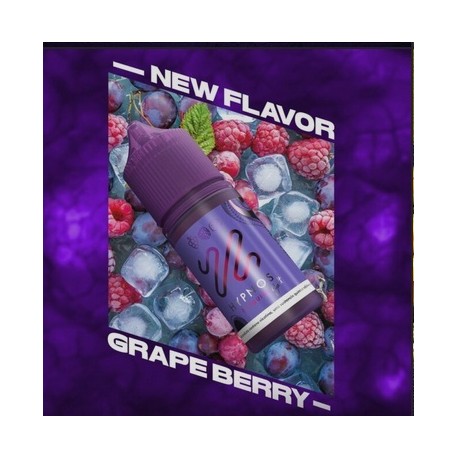 Líquido Hypnos Salt Nic Grape Berry 30ml
