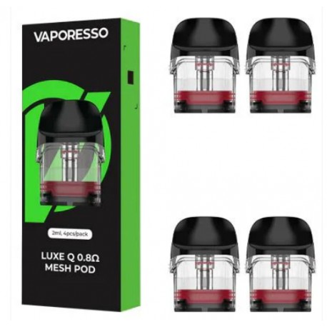 Cartucho Vaporesso Luxe Q 0.8 ohms de 3 ML