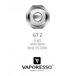 RESISTENCIAS VAPORESSO NRG GT2 0.4ohm