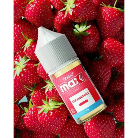 Naked Salt Strawberry Ice - 30ml 50 mg