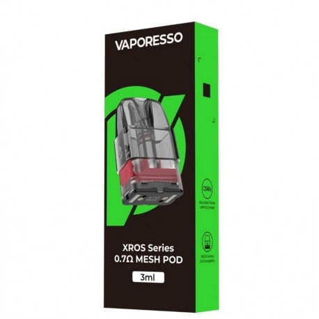 Cartucho VAPORESSO - XROS Series Pod 0.7 Ohms