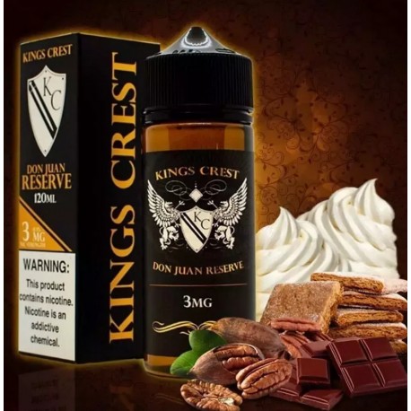 King’s Crest – Don Juan Reserve – 3mg – 120ml