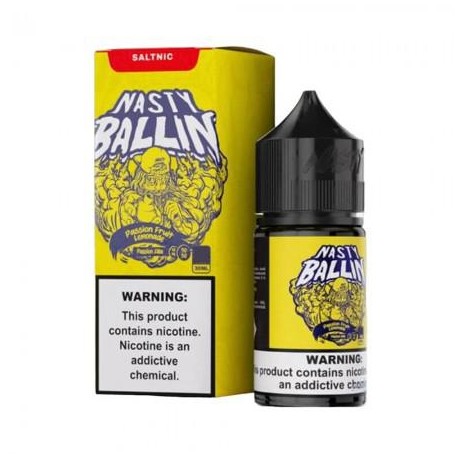 Nasty Salt Ballin Passion Fruit Lemonade Passion Killa